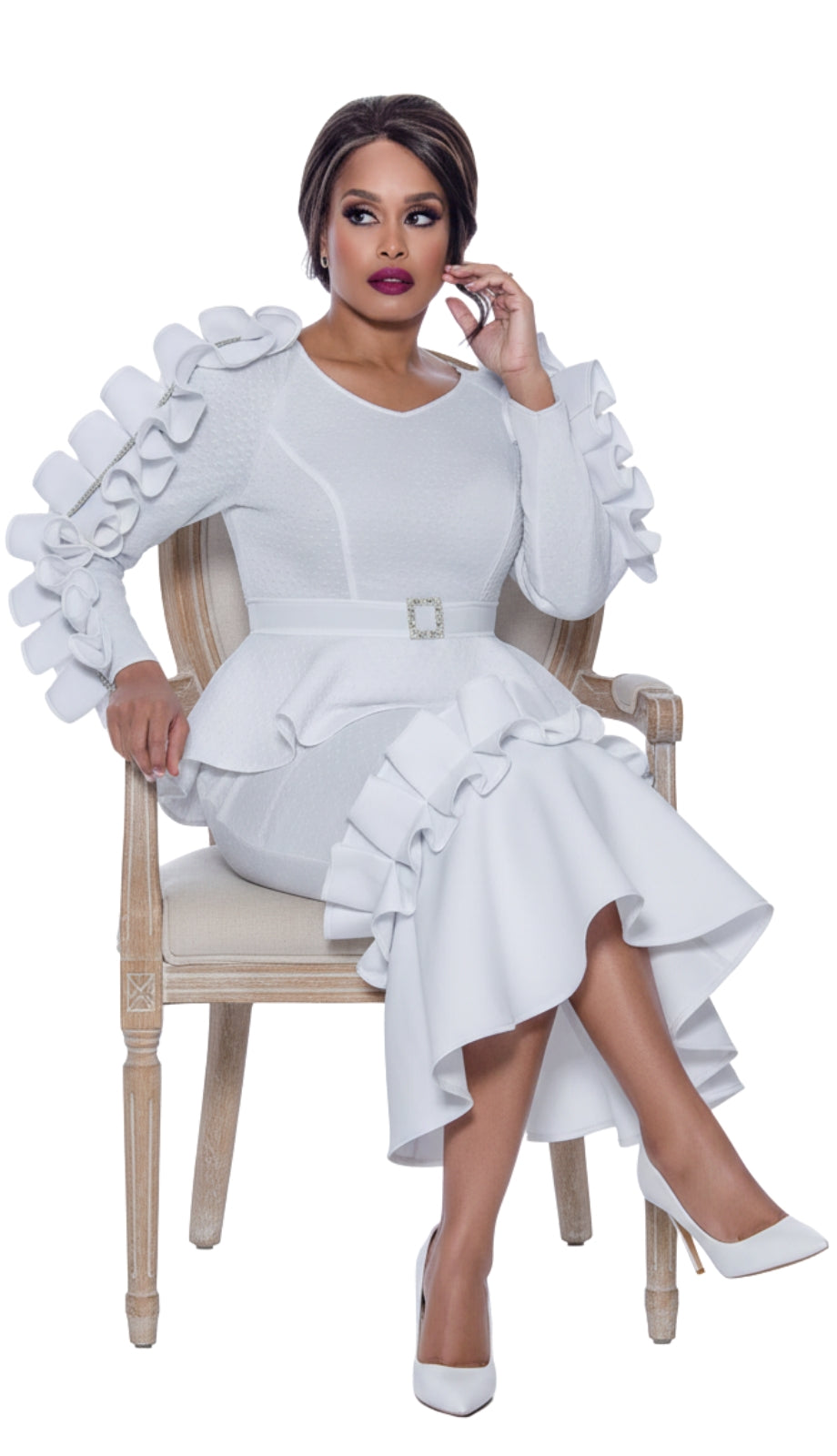 Stellar SL1911-WHT-QS Womens Suit