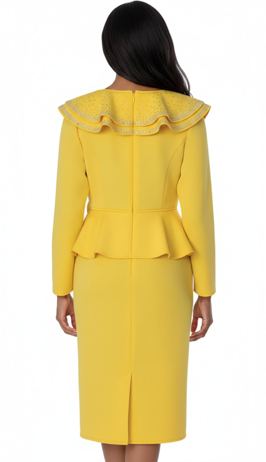 Stellar Looks SL600461-YLW-IH Church Suit
