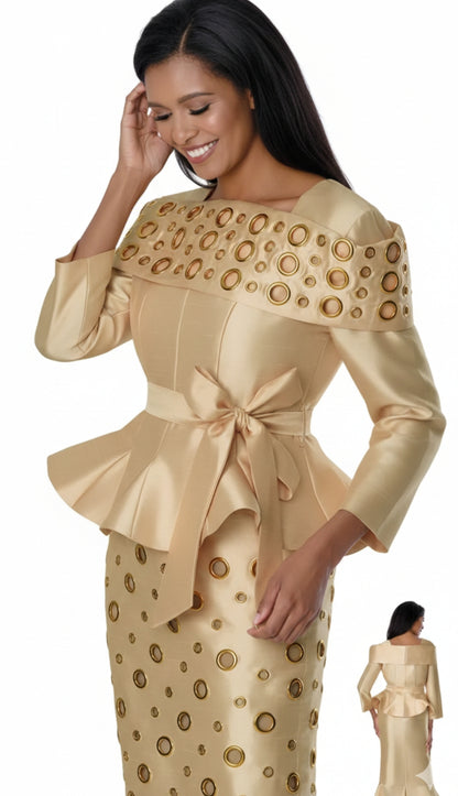 Stellar Looks SL600932-CHM Church Suit