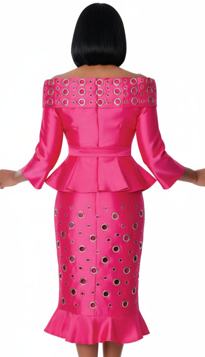 Stellar Looks SL600932-HTP Church Suit