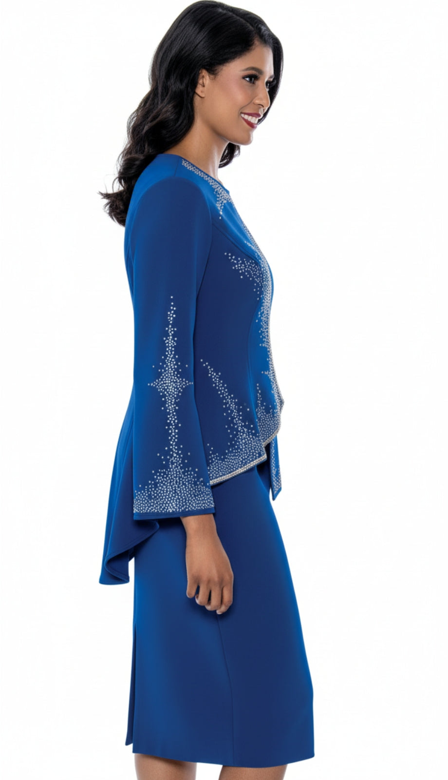 Stellar Looks SL600202-RYL-Designer Church Suit