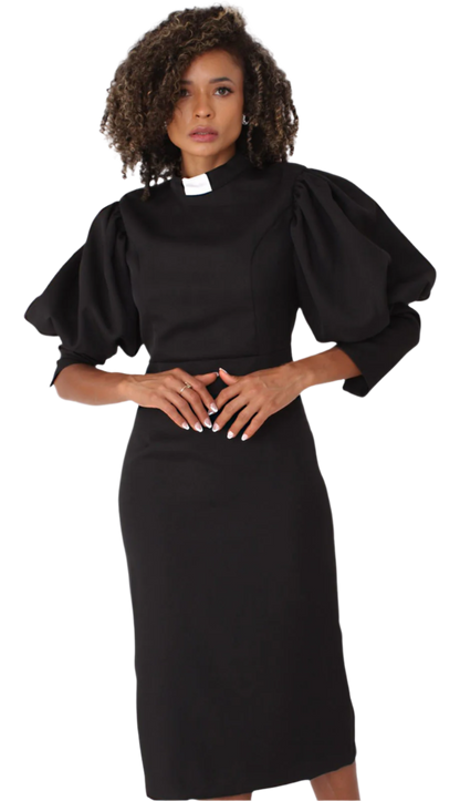 Tally Taylor 4813-BLK Clergy Dress