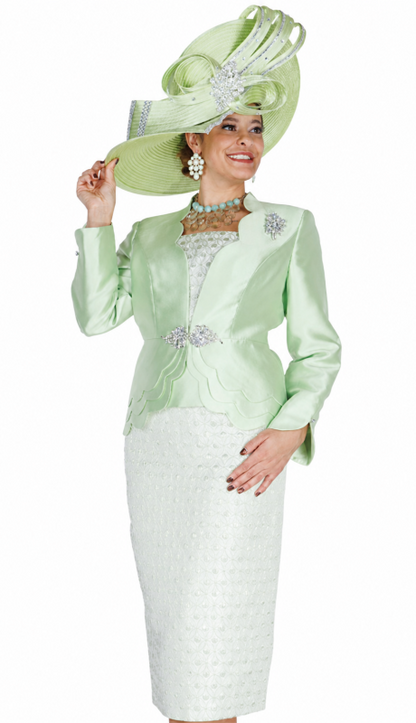 Champagne Italy 6218-MNT-IH Church Suit