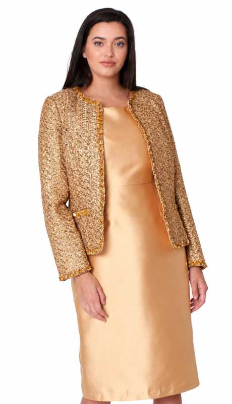 Tally Taylor 4848-GLD Church Dress