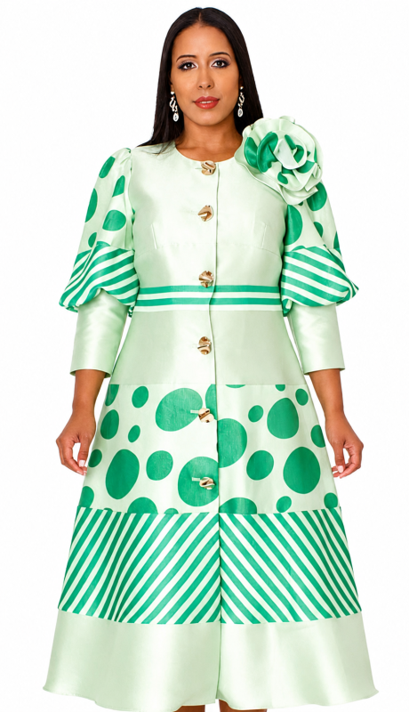Tally Taylor 41086-GRN Church Dress