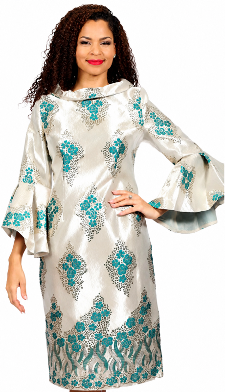 Diana Couture 8736-GWS-CO Church Dress