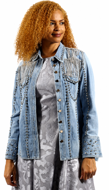 Womens 8381-DEN Womens Jacket