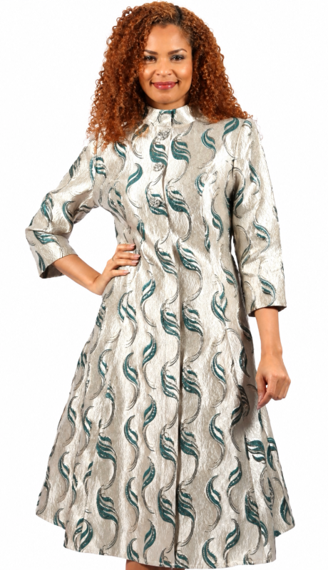 Diana Couture 8900-GRN Church Dress