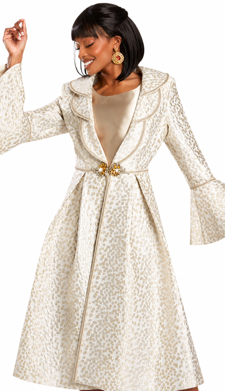 Donna Vinci 5849-IH Church Dress