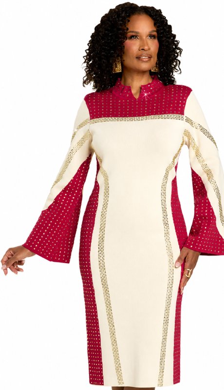 Donna Vinci 13450-QS Church Dress