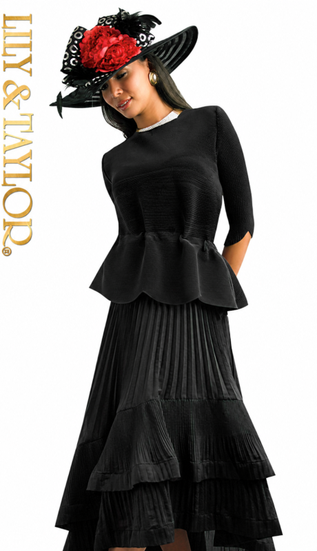 Lily and Taylor 5101-BLK-QS