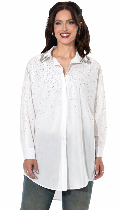 Love The Queen 17626-WHT