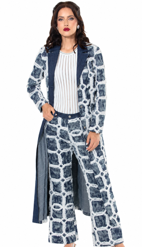 DV Jeans 8509-J Womens Duster