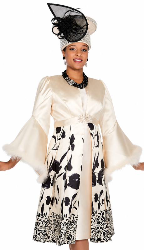 Elite Champagne 6073-YLW Jacket Dress