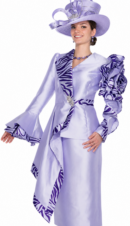 Elite Champagne 6075-LIL Church Suit