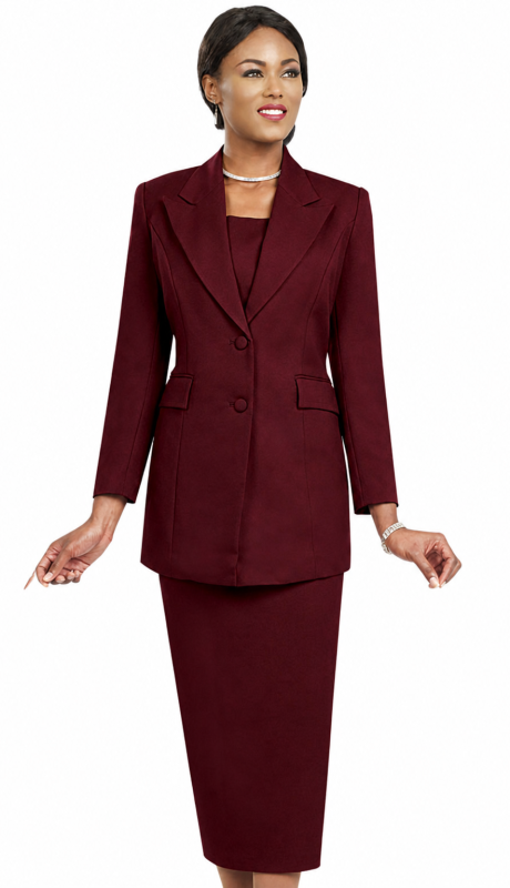 Ben Marc 2299-BUR Church Suit