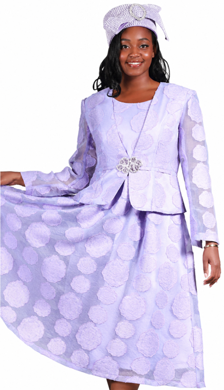 Giovanna D1345-LIL Ladies Church Jacket Dress