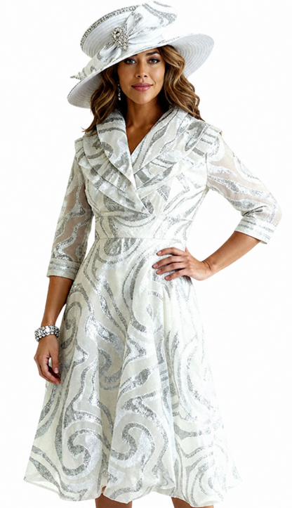 Donna Vinci 12249 Church Dress