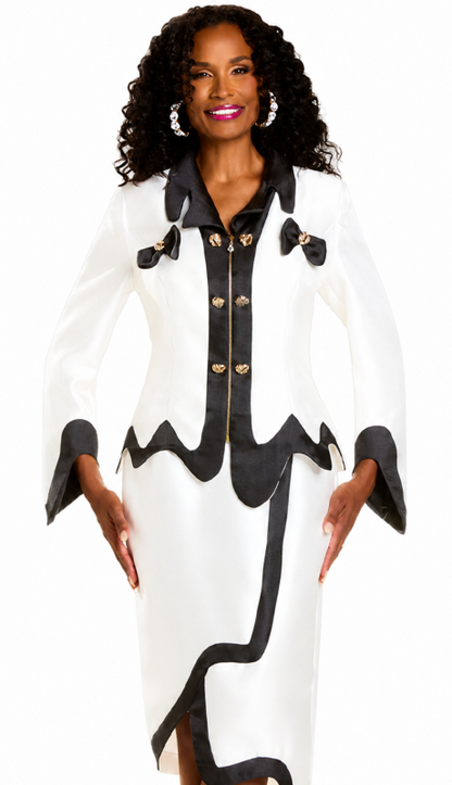 Donna Vinci 12143-IH Church Suit