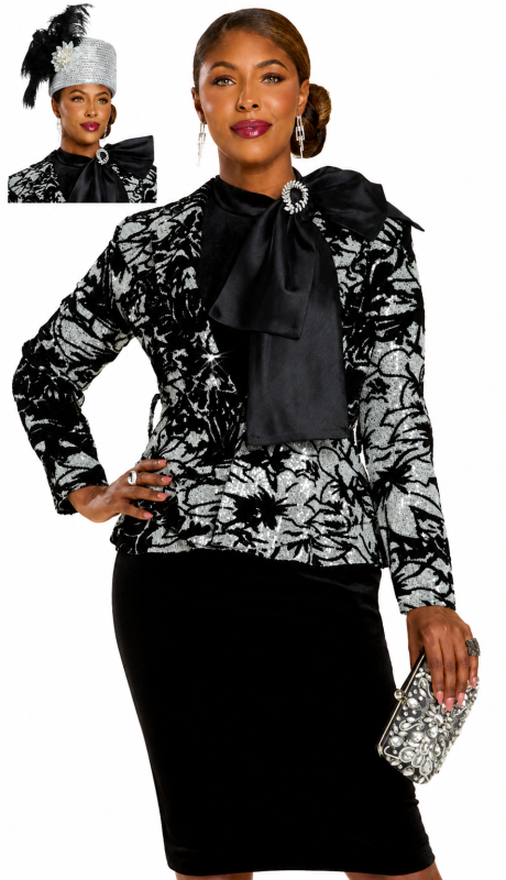 Donna Vinci 12214-IH Womans Church Suit