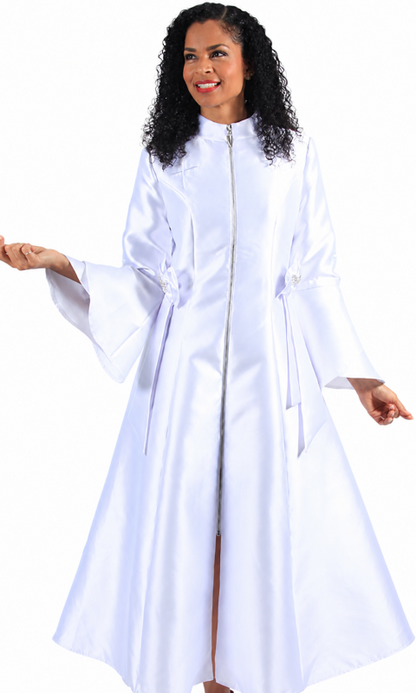 Diana Couture 8620-WHT Church Dress