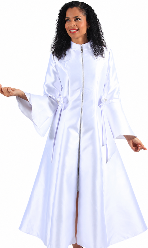 Diana Couture 8620-WHT Church Dress