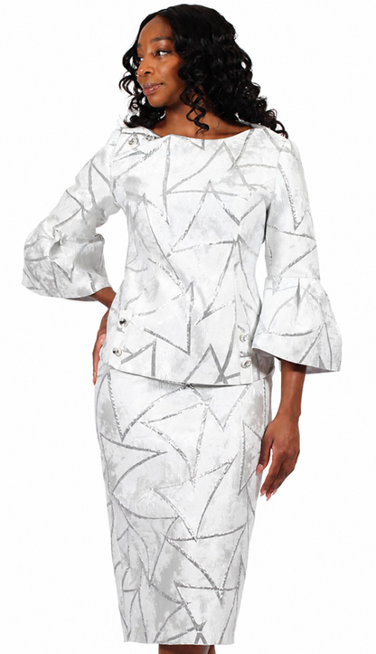 Diana Couture 9107 Church Suit