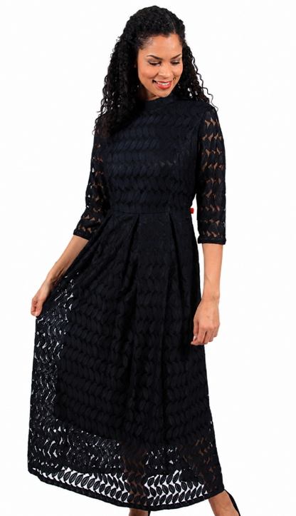 Diana Couture 8624-BLK Church Dress