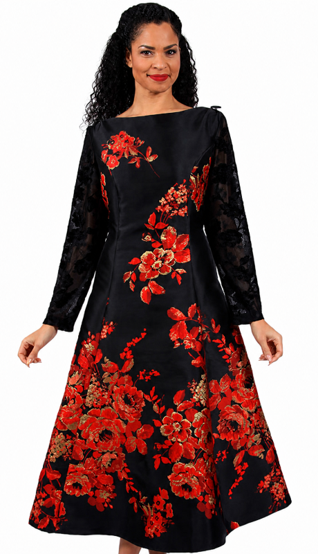 Diana Couture 8663 Church Dress