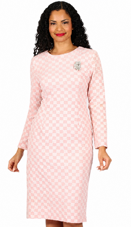 Diana Couture 8675-PNK Church Dress