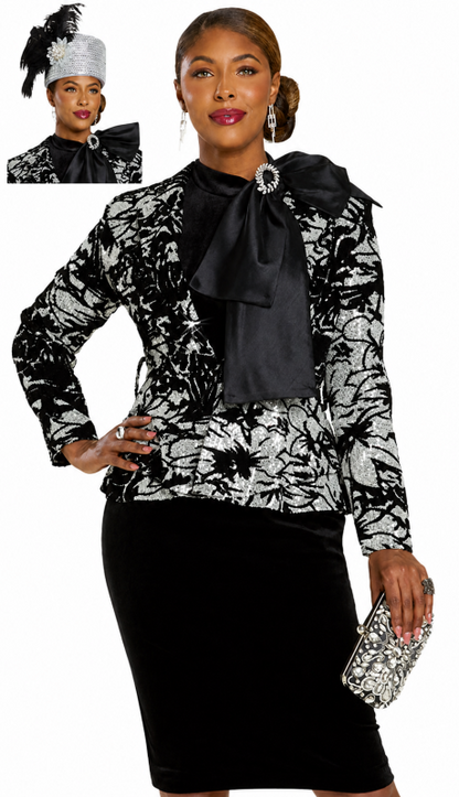Donna Vinci 12214-QS Church Suit