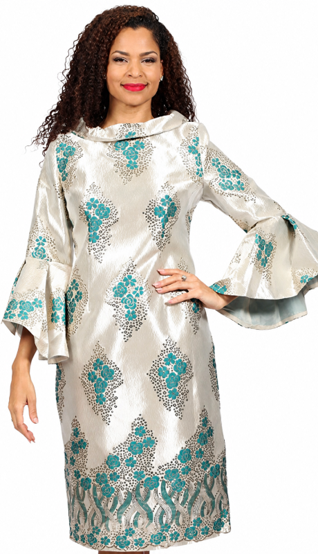 Diana Couture 8736-GWS-CO Church Dress