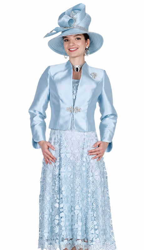 Elite Champagne 6261-LTB-QS Church Suit