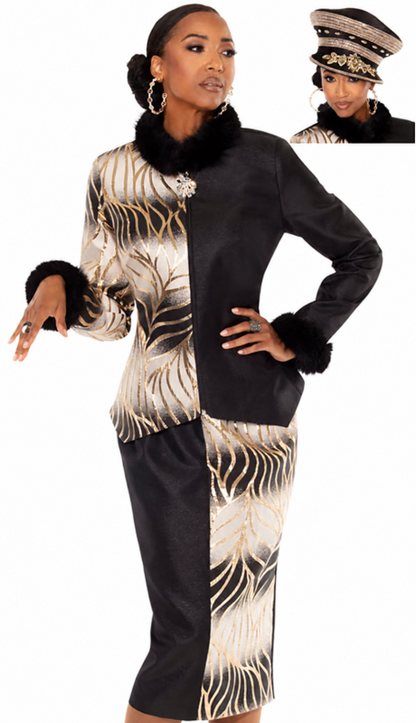 Donna Vinci 12224-QS Church Suit