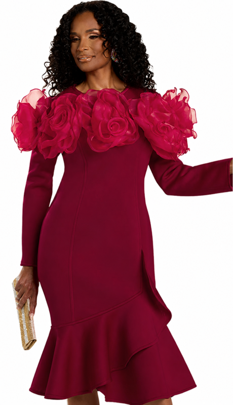 Donna Vinci 12109-BRY-QS Church Dress