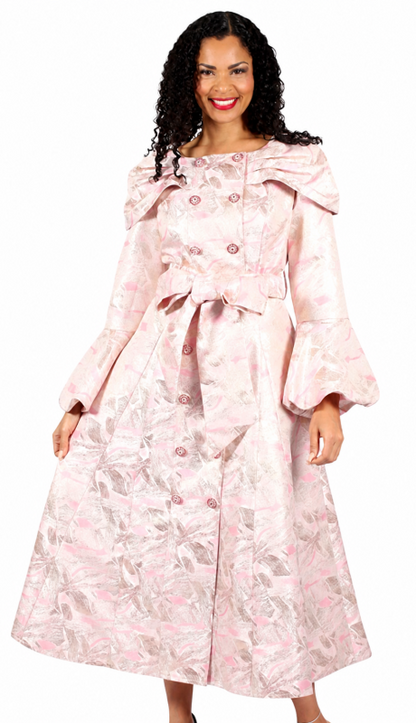 Diana Couture 8687-PNK Church Dress