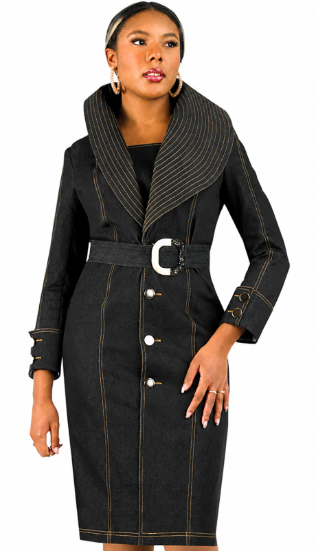 Lily And Taylor 4988-BLK