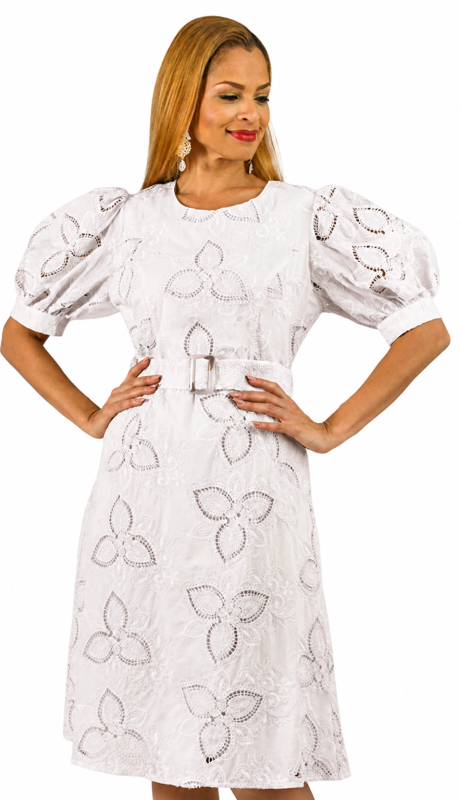 Lily And Taylor 4992-WHT HAT H130