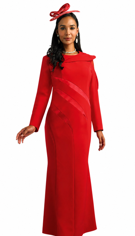 Lily and Taylor 5079-RED Womens
