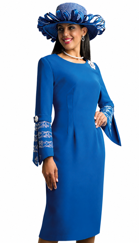 Lily And Taylor 4625-RYL Church Dress
