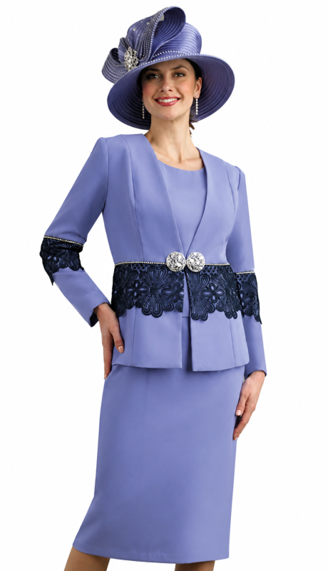 Lily And Taylor 4636-LAV Church Suit