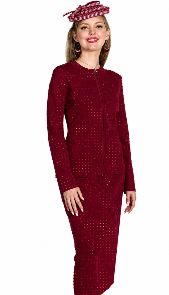 Lily And Taylor 855-BUR Church Suit