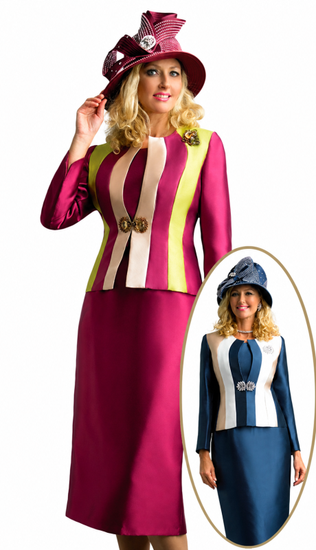 Lily And Taylor 4514-QS Church Suit