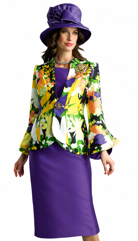 Lily And Taylor 4822-IH Church Suit