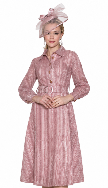 Lily and Taylor 5108-MAU-QS Church Dress