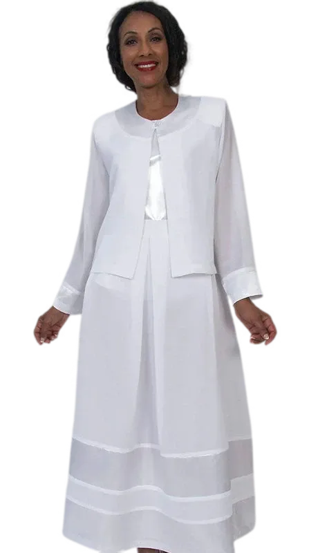 HD Couture 5511-WHT Church Suit