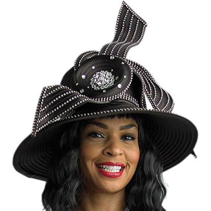 Lily And Taylor H942-BRN Church Hat