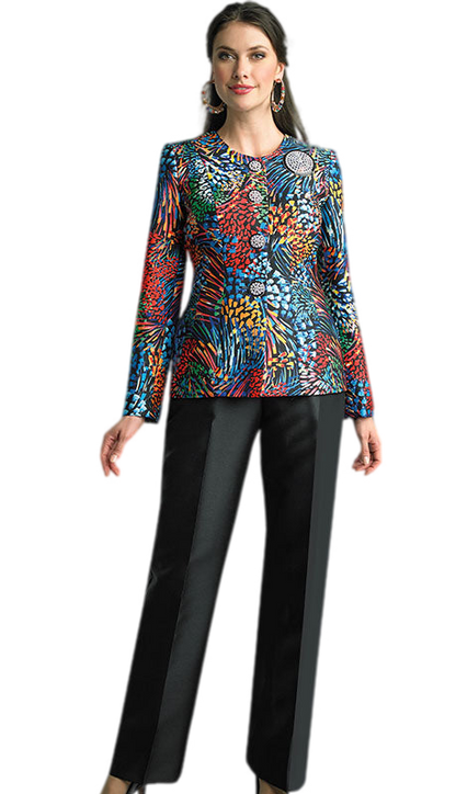 Lily And Taylor 4820 Ladies Pant Suit