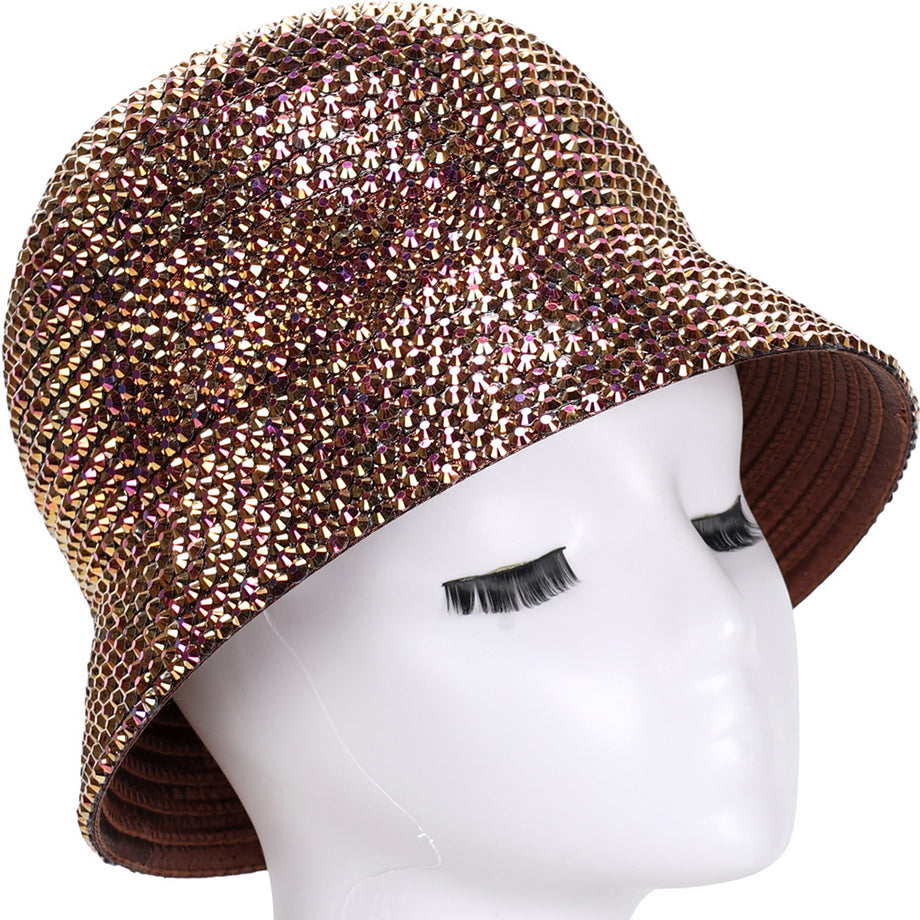 Giovanna HM1013-BRWN Church Hat