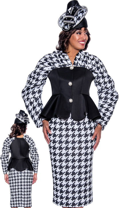 GMI 9212-BW-QS Church Suit